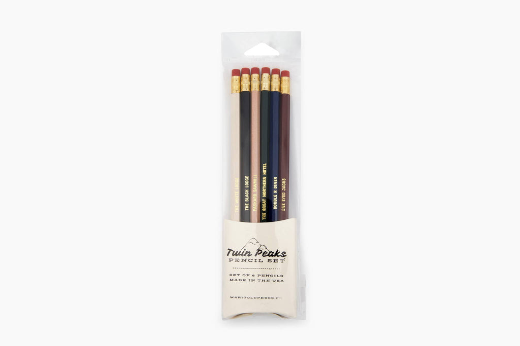 Twin Peaks Pencil Set - Set of 6 