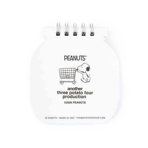 3P4 x Peanuts® Grocery - Snoopy Pickle Jar Mini Notebook