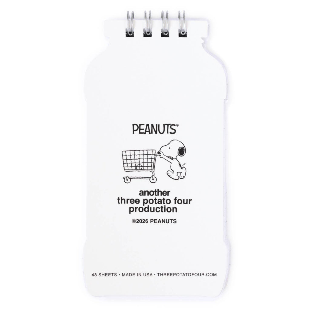 3P4 x Peanuts® Grocery - Snoopy Tomato Mini Notebook