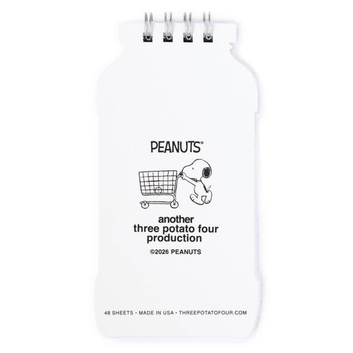 3P4 x Peanuts® Grocery - Snoopy Tomato Mini Notebook