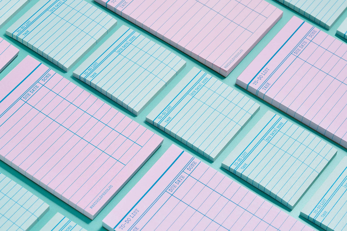 Library Card Post-It ® Sticky Notes - Green
