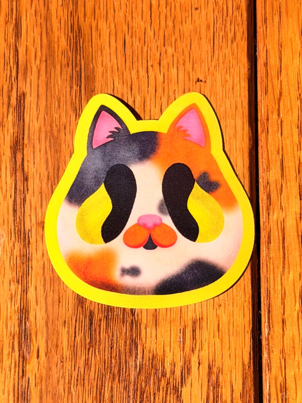 Calico Cat Vinyl Sticker