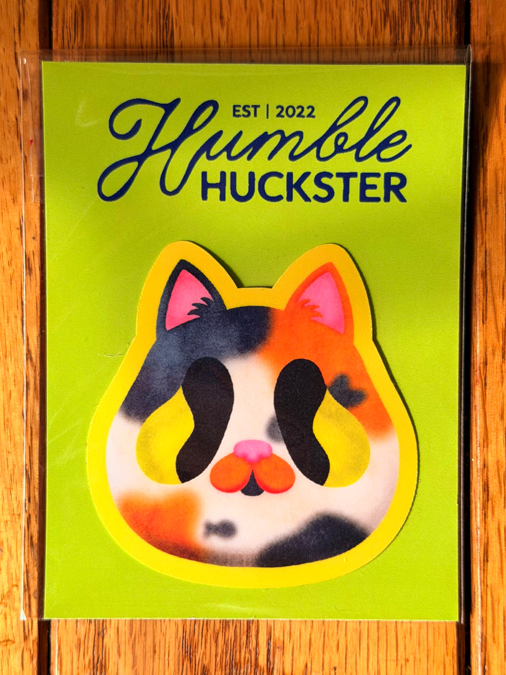 Calico Cat Vinyl Sticker