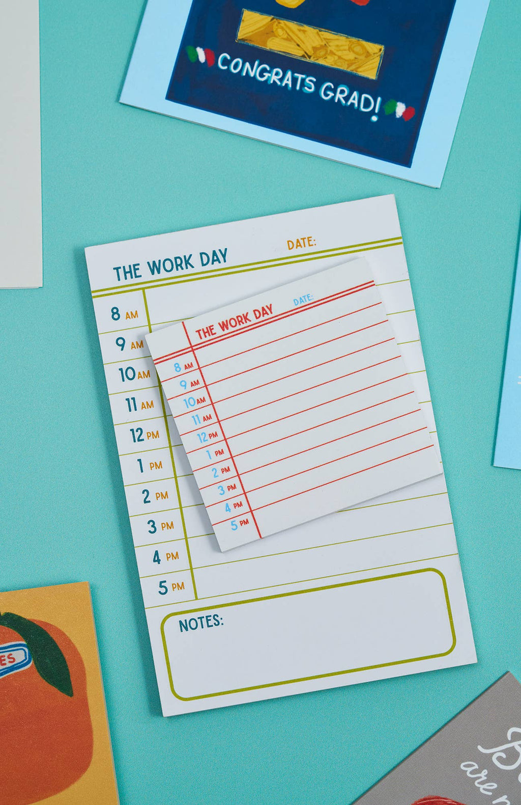 The Work Day Sticky Note (Post-It ® Note) 